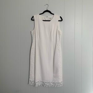 White Calvin Klein Dress
